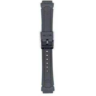 Genuine Casio 18mm Black Resin Watch Band 70636974 Measures 7 1 2 