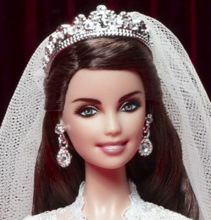 William and Catherine Royal Wedding Barbie Giftset in Stock Now