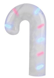 New Celebrations Lighted Dangling Candy Cane Icicle Lights 6 3 Pack 