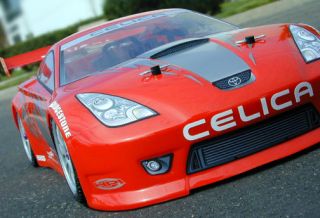   HPI RACING TOYOTA CELICA BODY (CLEAR) 190mm FOR 1/10 TOURING CARS