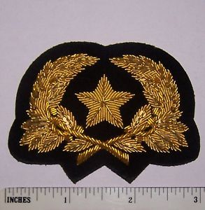 Civil War Army Cavalry Hat Cap Collar Uniform Officer Star Rank 