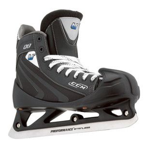 New CCM U 08 Goalie Ice Hockey Skates Senior Size 12D