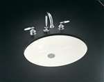 Kohler K 2211 0 Caxton undercounter bathroom sink lavatory ADA white 