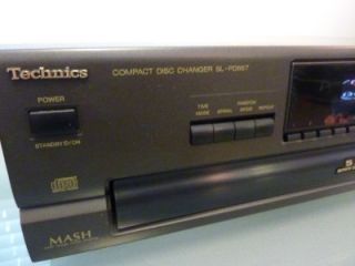 Technics SL PD667 Multi Disc Player 5 CD Carousel Changer