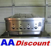 Used Wolf Char Broiler 24 Natural Gas 4 Burners 4 Radiants 