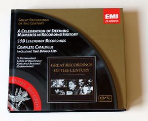 Great Recordings of The Century Catalogue and 2 CD