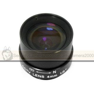 4mm CS Lens F1 2 Million Pixel for CCTV Camera