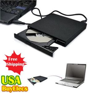 USB External CD ROM Drive Fr Dell Netbook Inspiron Mini IBM ThinkPad 