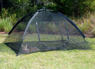   Up Mesh Tent Outdoor Cat Pet Small Animal Enclosure abg 10672