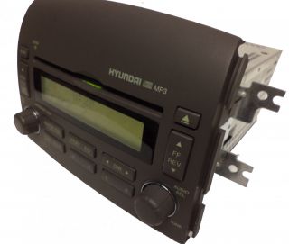 Hyundai Sonata Radio Stereo  CD Disc Player Gray VP5HBF 18C869 BG 