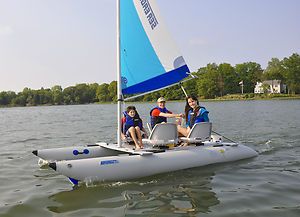   Sailcat Inflatable Catamaran Sail Boat Cyber Sale Up to 77 Off