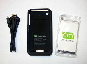 Case Mate Fuel Lite iPhone 3G 3GS Case Back Up Battery Screen 