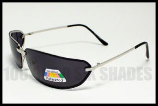 Polarized Golfing Fishing Sunglasses Outdoor Silver New