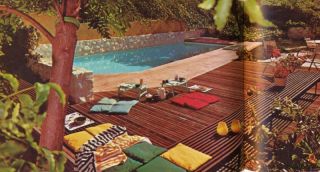 1972 Mid Century Home Landscaping Guide Modern Old School Design Ideas 