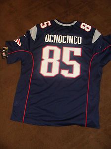Chad Ochocinco New England Patriots #85 Nike 2012 NFL Authentic on 