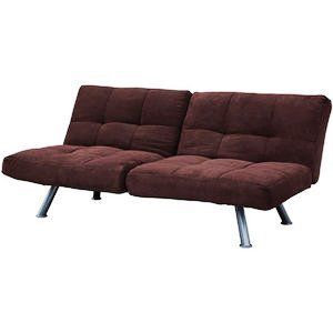 Mainstays Contempo Futon Sofa Bed Couch Lounge Chair Lounger 