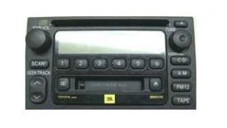 Toyota OEM CD Cassette radio. New factory original stereo. AD6805