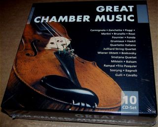 Great Chamber Music Fournier Szeryng Milstein 10 CD Box Set Factory 