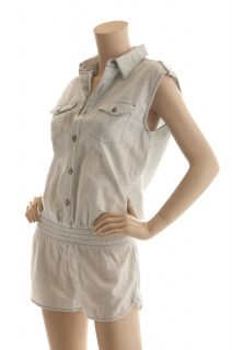 FOR ALL MANKIND CHAMBRAY ROMPER NEW SIZE XS