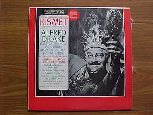 Kismet LP Early 60s Original Broadway Cast Recording EX Vinyl