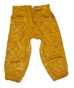 champro fpy6 gold shiny football pants youth 12 5 oz double knit 
