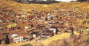 Historic Central City Colorado Early Gold Mining Town Vintage Postcard 