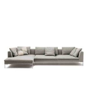 Italia Charles Sofa   Cushion Covers light gray NEW   cushion 