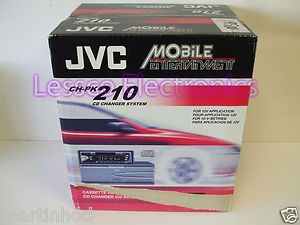 JVC CH PK210 Cassette and CD Changer 12 Disc Car Receiver CHPK210