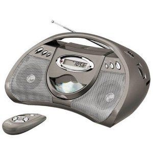 New 11 GPX Portable CD Player Radio Boombox  Remote