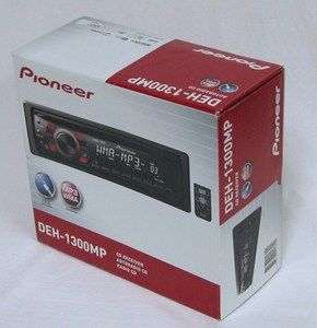 Pioneer DEH 1300MP CD Car Stereo iPod USB Audio