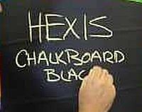 Black Chalkboard Adhesive Backed Vinyl Decal Removable