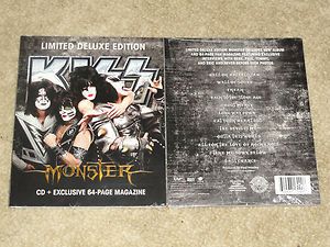 Kiss Monster CD  64 Page Magazine Zinepak Wall of Sound 