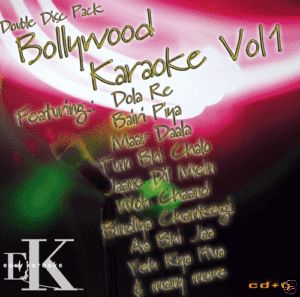 Easy Karaoke EZP Bollywood Karaoke Vol 1 2 Disc CDG Set