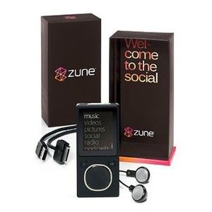 Microsoft Zune 16 GB Black Digital Media Player Pics
