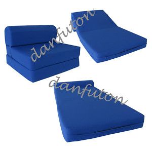 Twin Size Sleeper Chair Folding Foam Bed Sofa Couch Foam Beds 32 W x 