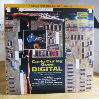 Carlo Curley Goes Digital 1979 Chalfont LP The Allen Digital Computer 