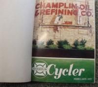 1957 Champlin Oil Cycler Bound Volume Fort Worth TX Texas