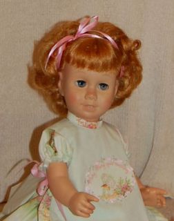 Vintage 1960s Mattel Chatty Cathy Strawberry Blond 1st Issue