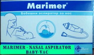 Marimer® Nasal Nose Aspirator Suctioning Devise Babyvac