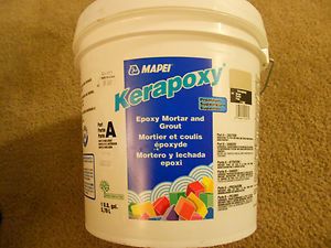 Mapei Kerapoxy Epoxy Mortar and Grout Straw Color 1 gal 15 lb