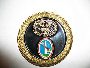 Ft Meade Reenlistment Challenge Coin