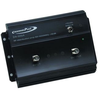 CHANNEL PLUS Rf Amplifier , Full Catv Spectrum , 1 Output DA 520A