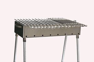 Stainless Steel Charcoal Grill Kebab BBQ 13 5x30