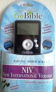 Gobible NIV Digital Bible Player Charles Taylor