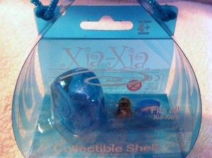   Hermit Crab Shell Aqua Blue with Chick by Cepia 2 Minifigures