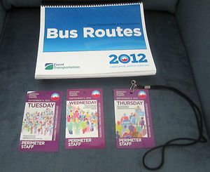 Charlotte NC Democratic National Convention Bus Route Book 3 