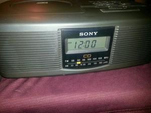 Sony Am FM Radio CD Player Alarm Clock