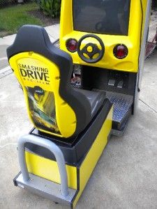 Smashing Drive Sit Down Racing Amusement Arcade Game