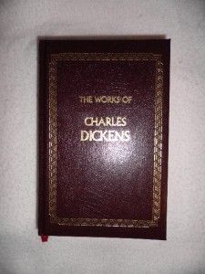 The Works of Charles Dickens Leather Bound Cover 1990 0681410019 