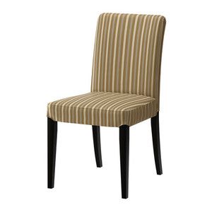 IKEA Henriksdal Chair Slipcover 21 Cover Linghem Light Brown Stripe 